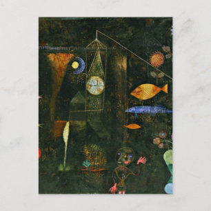 Klee - Fish Magic Postcard
