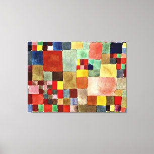 Klee - Flora on Sand Canvas Print