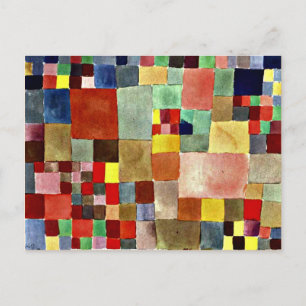 Klee - Flora on Sand Postcard