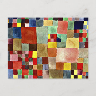 Klee - Flora on Sand Postcard