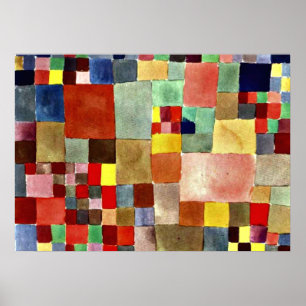 Klee: Flora on Sand Poster