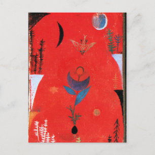 Klee - Flower Myth Postcard
