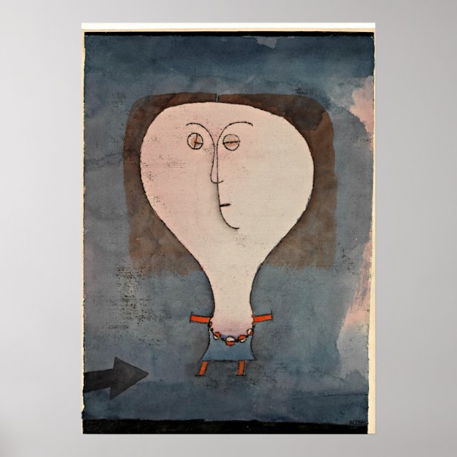 Klee - Fright of a Girl Poster (Front)