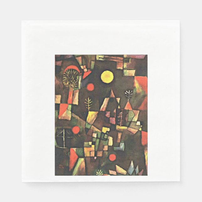 Klee - Full Moon Napkin (Front)