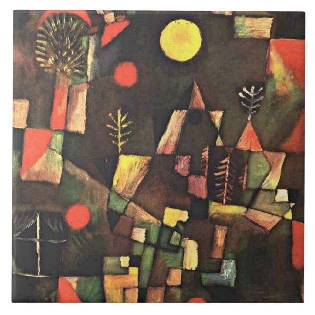 Klee - Full Moon, Tile (Front)
