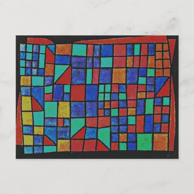 Klee - Glass Facade Postcard (Front)