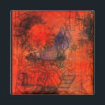 Klee - Groynes, colourful artwork, Magnet<br><div class="desc">Paul Klee art,  Groynes,  famous painting</div>