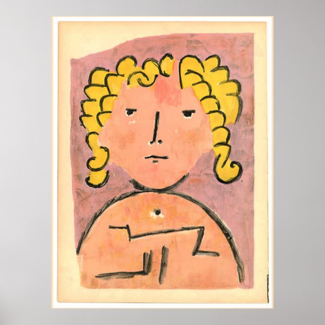 Klee - Head of a Child Poster (Front)