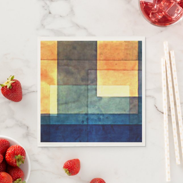 Klee - House on the Water Napkin (Insitu)