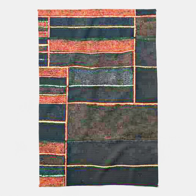Klee - In the Current six thresholds Kitchen Towel (Vertical)