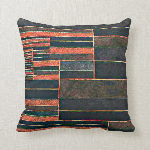 Klee - In the Current six thresholds Throw Pillow