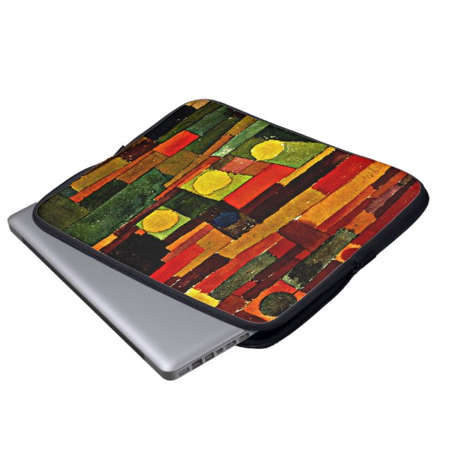 Klee - In the Style of Kairouan Laptop Sleeve (Front Bottom)
