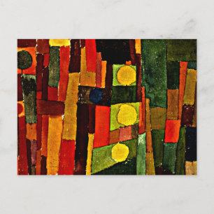 Klee - In the Style of Kairouan Postcard