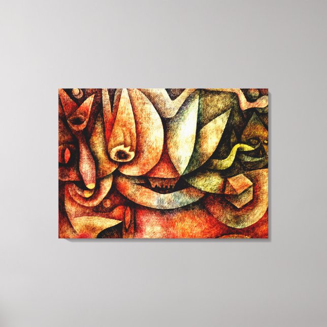 Klee - Indiscretion Canvas Print (Front)