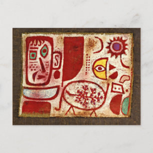 Klee - Intoxication Postcard