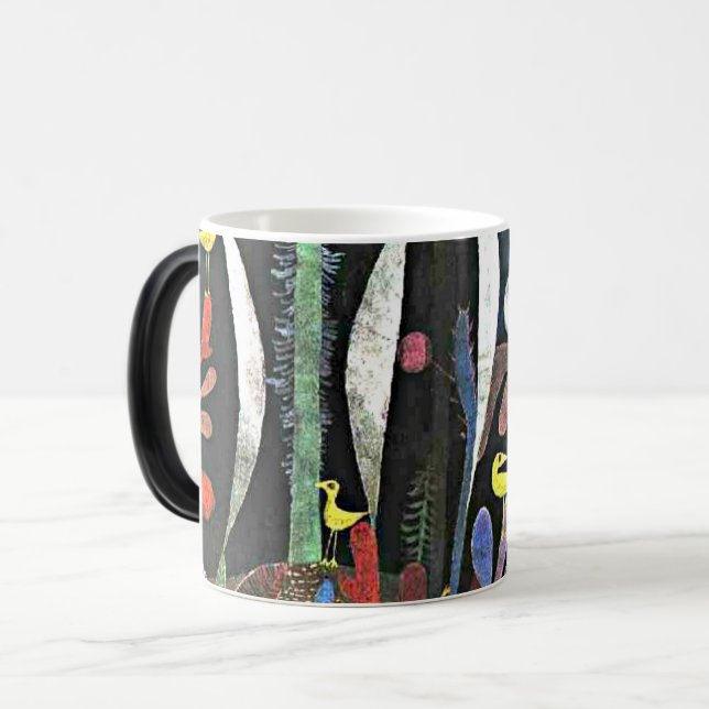 Klee - Landscape with Yellow Birds Magic Mug (Front Left)
