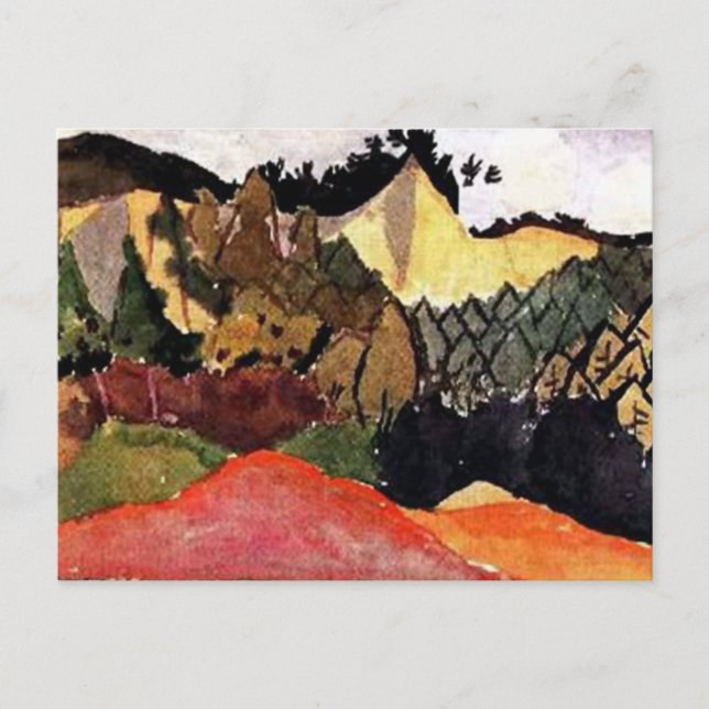 Klee - Love Song by the New Moon, Postcard (Front)