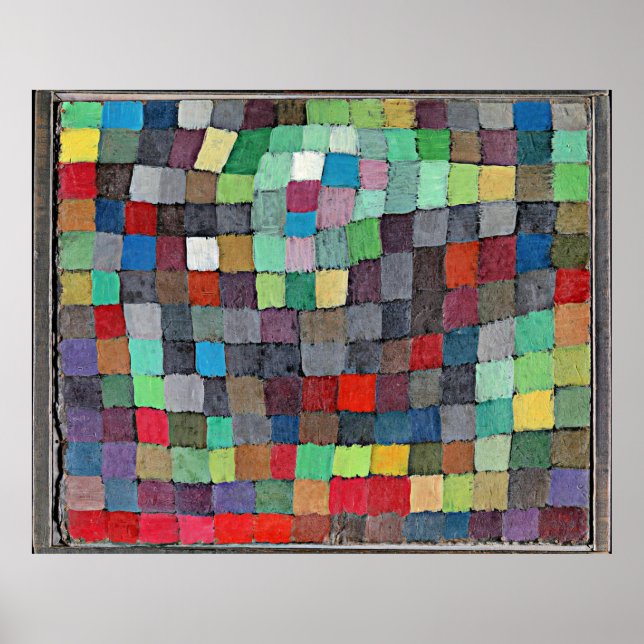 Klee - May Picture, abstract art,  Poster (Front)