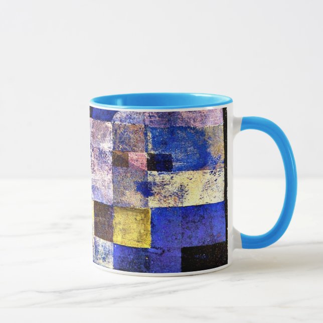 Klee - Moonlight, Paul Klee painting, Mug (Right)