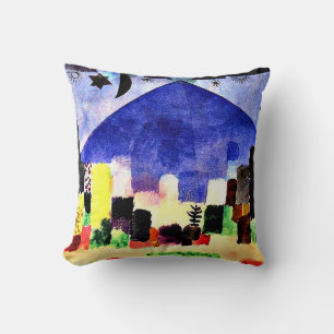 Klee - Mount Niesen Throw Pillow