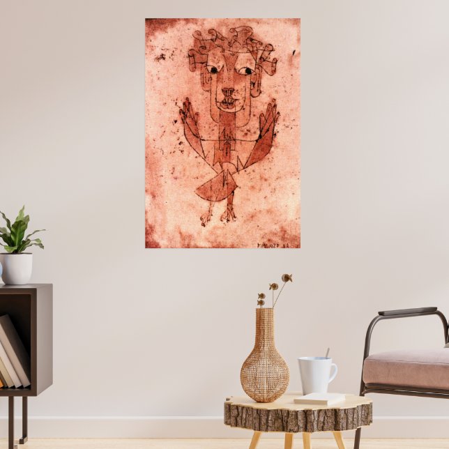 Klee - New Angel (Angelus Novus) Poster (Living Room 3)