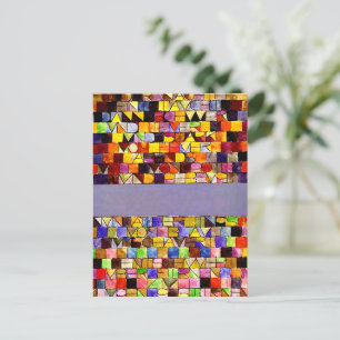 Klee - Once Emerged from the Grey of Night Postcard