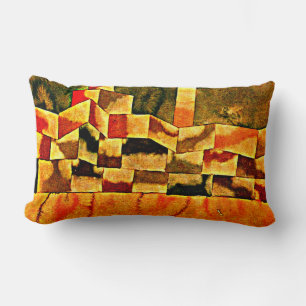 Klee - Oriental Architecture Lumbar Pillow