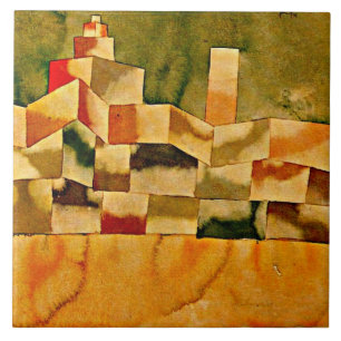 Klee - Oriental Architecture Tile