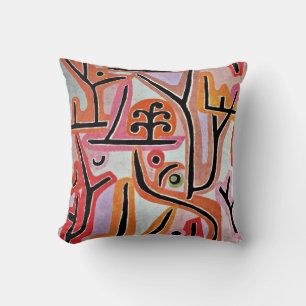 Klee - Park Bei Lu Throw Pillow