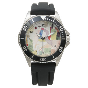 Klee - Pathetic Watercolor, abstract art Watch