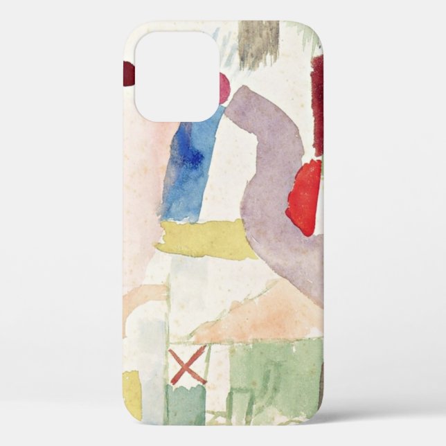 Klee - Pathetic Watercolor, Red Case-Mate iPhone Case (Back)