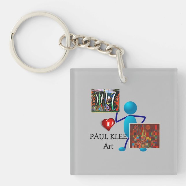 Klee - Paul Klee Art Keychain (Front)