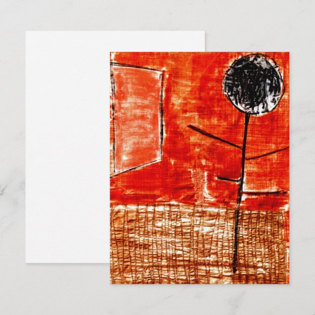 Klee - Plant in Late Autumn Card (Front/Back)