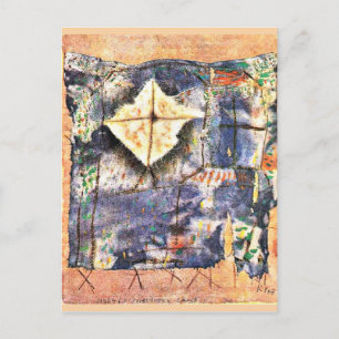 Klee - Ravaged Landscape  Postcard