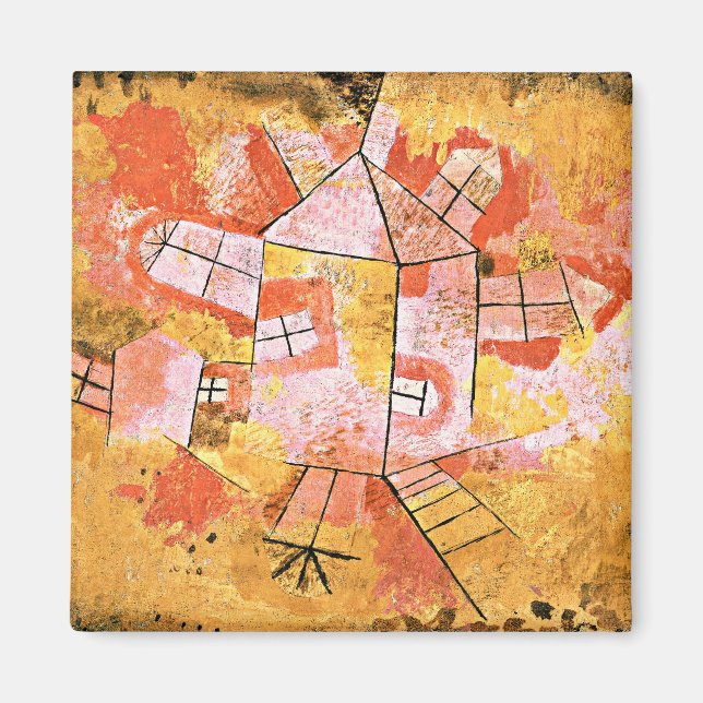 Klee - Revolving House, Magnet (Front)