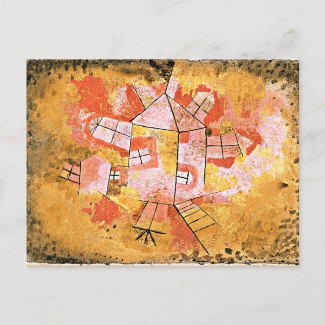 Klee - Revolving House Postcard (Front)