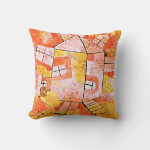 Klee - Revolving House Throw Pillow