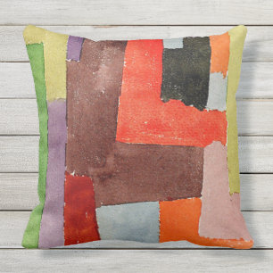 Klee - Right Angles Throw Pillow