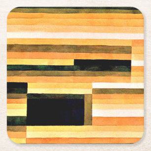 Klee - Rock Chamber, Square Paper Coaster