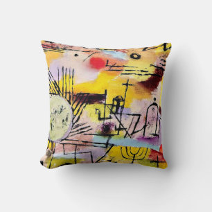 Klee - Rock Chamber Throw Pillow