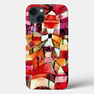 Klee - Rose Garden, abstract art, iPhone 13 Case