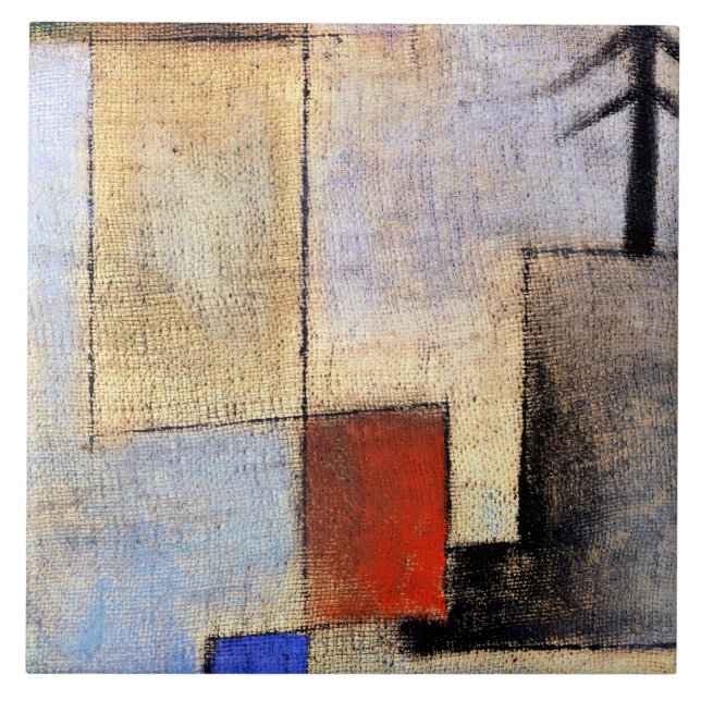 Klee - Small Fir Picture Tile (Front)