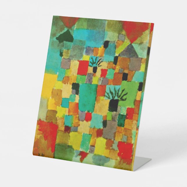 Klee - Southern Tunisia Pedestal Sign (Front)