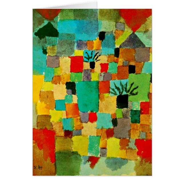 Klee - Southern (Tunisian) Gardens (Front)