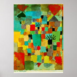 Klee - Southern Tunisian Gardens-1919 Poster