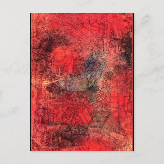 Klee - Stage Rehearsal Postcard (Front)