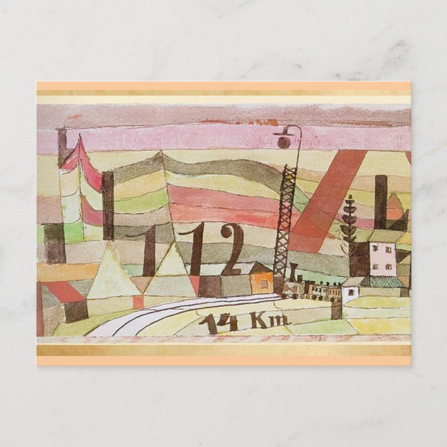 Klee - Station L, 112 Postcard (Front)
