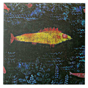Klee - The Goldfish, Tile