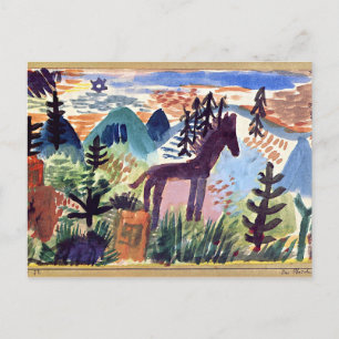 Klee - The Horse Postcard