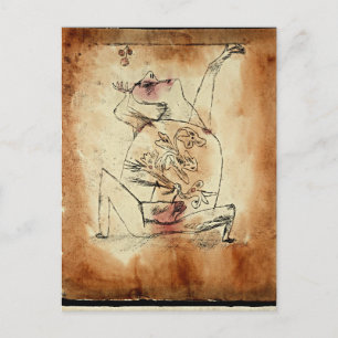 Klee - The Pathos of Fertility Postcard